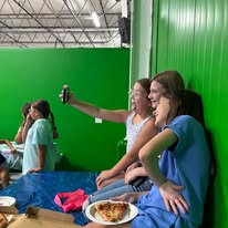 Family and friends celebrating at Arena 5/9