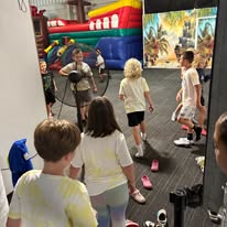 Children enjoying a birthday celebration at Arena 5/9